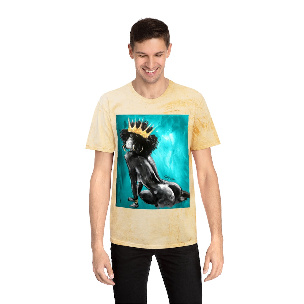 Naturally Queen VIII TEAL Unisex Color Blast T-Shirt