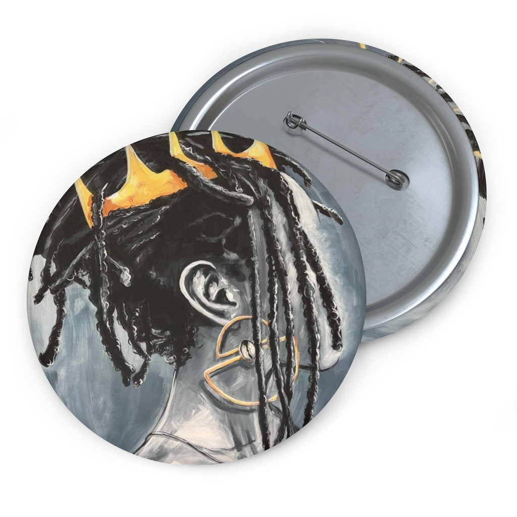 Naturally Queen XXIII Pin Buttons