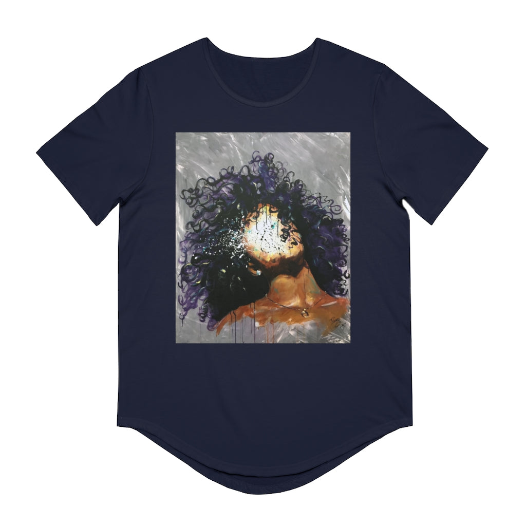 Naturally XXXVII Men's Jersey Curved Hem Tee
