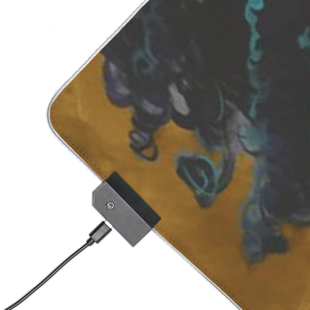 Naturally I GOLD LED Gaming Mouse Pad