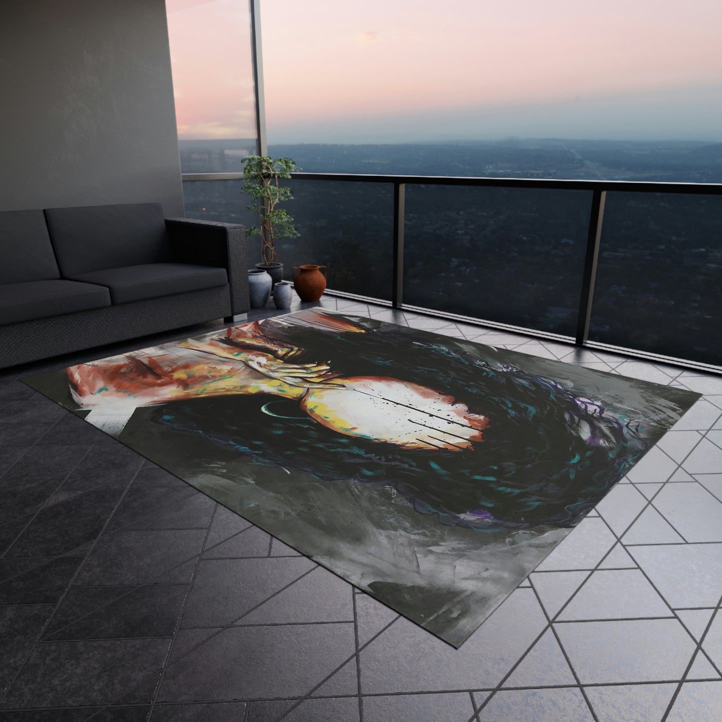 Naturally VI Outdoor Rug