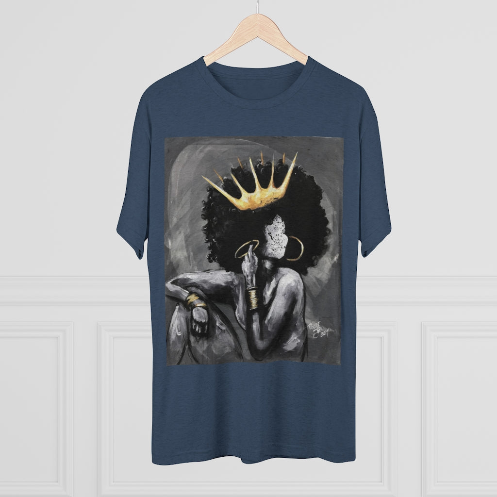 Naturally Queen VI Unisex Tri-Blend Crew Tee
