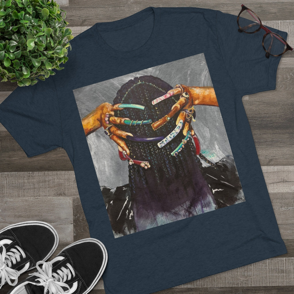 Naturally the Culture I Unisex Tri-Blend Crew Tee