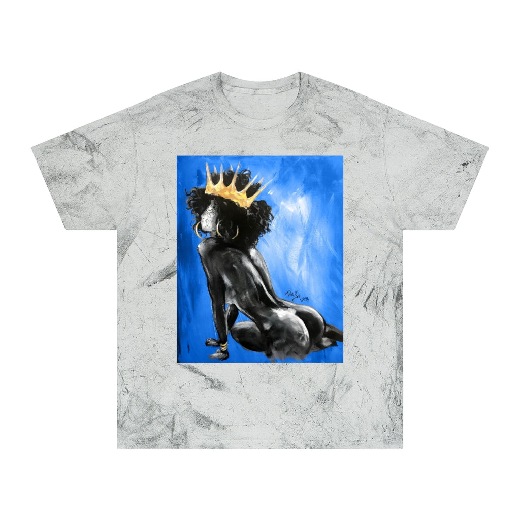 Naturally Queen VIII BLUE Unisex Color Blast T-Shirt