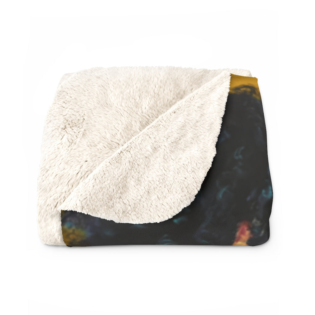Naturally Colors Ii Sherpa Fleece Blanket