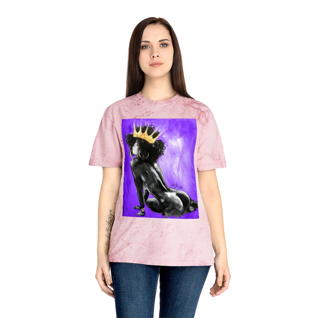 Naturally Queen VIII PURPLE Unisex Color Blast T-Shirt