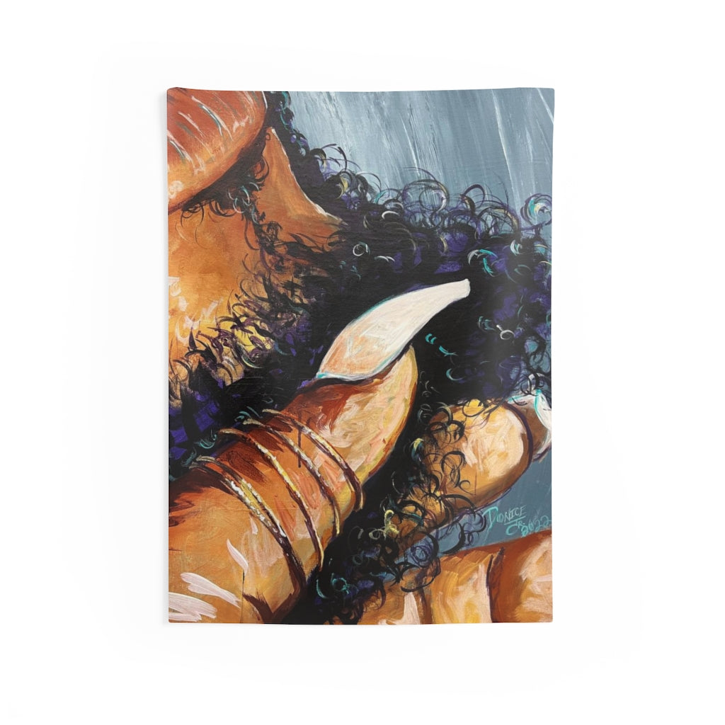 Naturally Black Love X Indoor Wall Tapestries