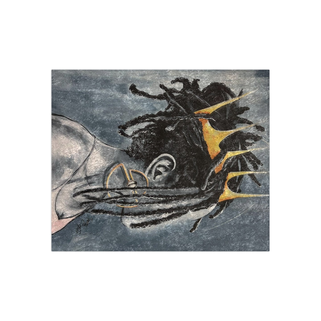 Naturally Queen XXIII Crushed Velvet Blanket