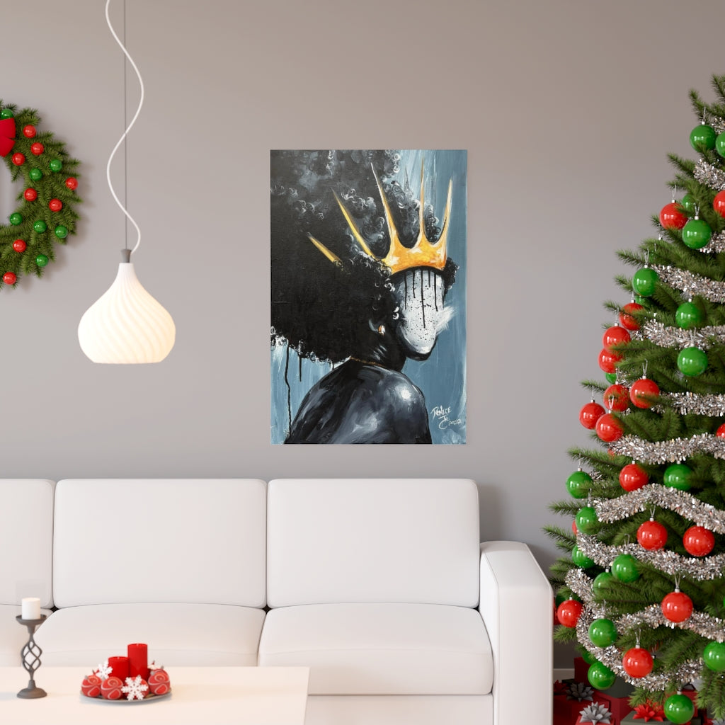 Naturally Queen XXV Premium Matte vertical posters