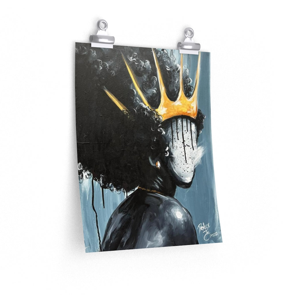 Naturally Queen XXV Premium Matte vertical posters
