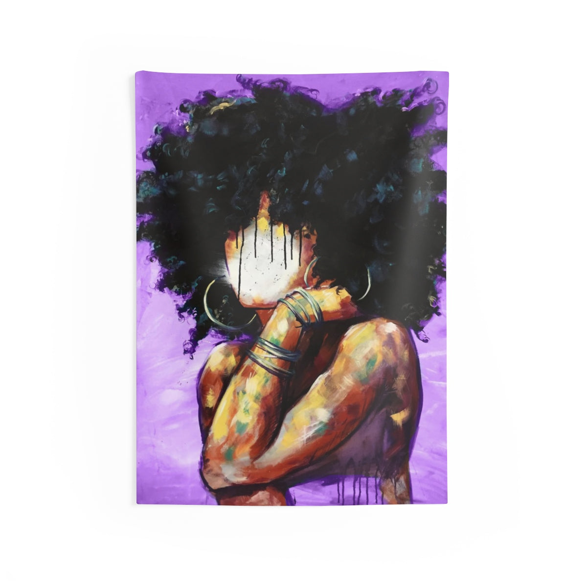 Naturally II PURPLE Indoor Wall Tapestries