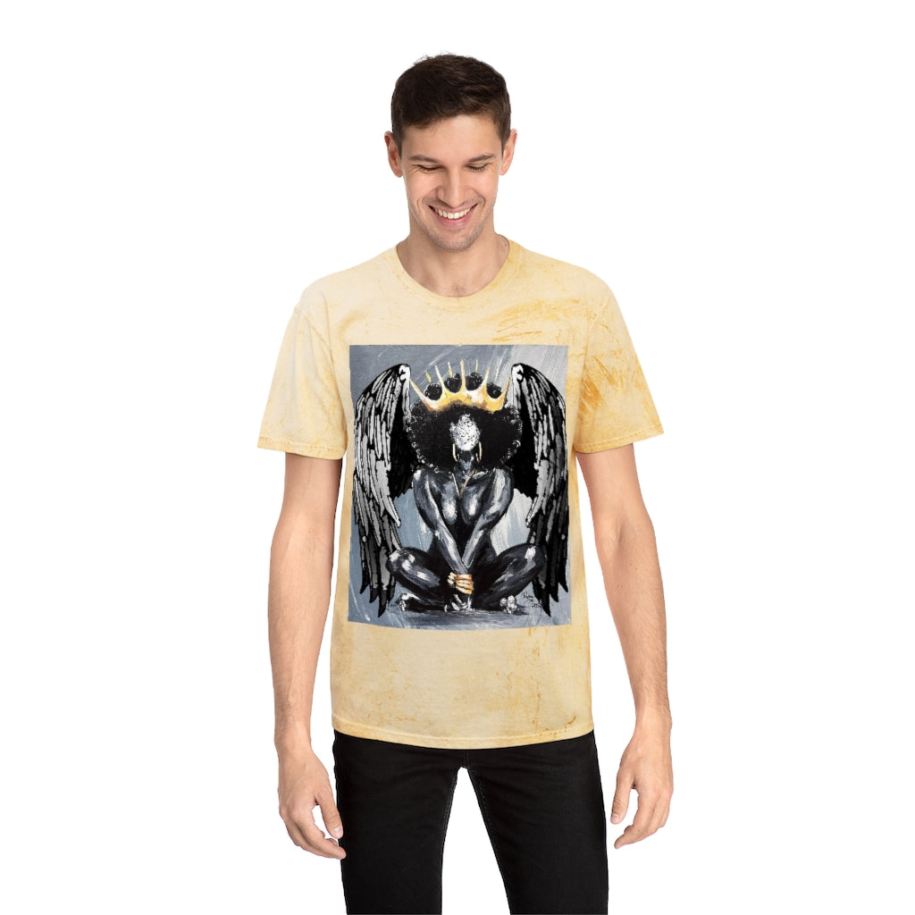 Naturally Queen XIX Angel Unisex Color Blast T-Shirt