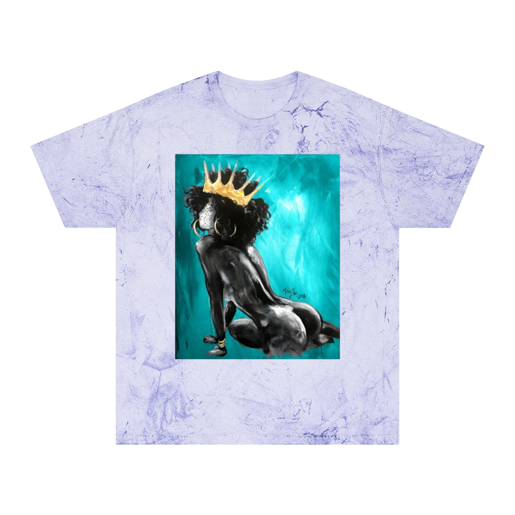 Naturally Queen VIII TEAL Unisex Color Blast T-Shirt
