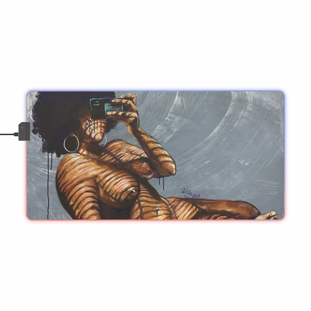 Naturally Nude I LED Gaming Mouse Pad