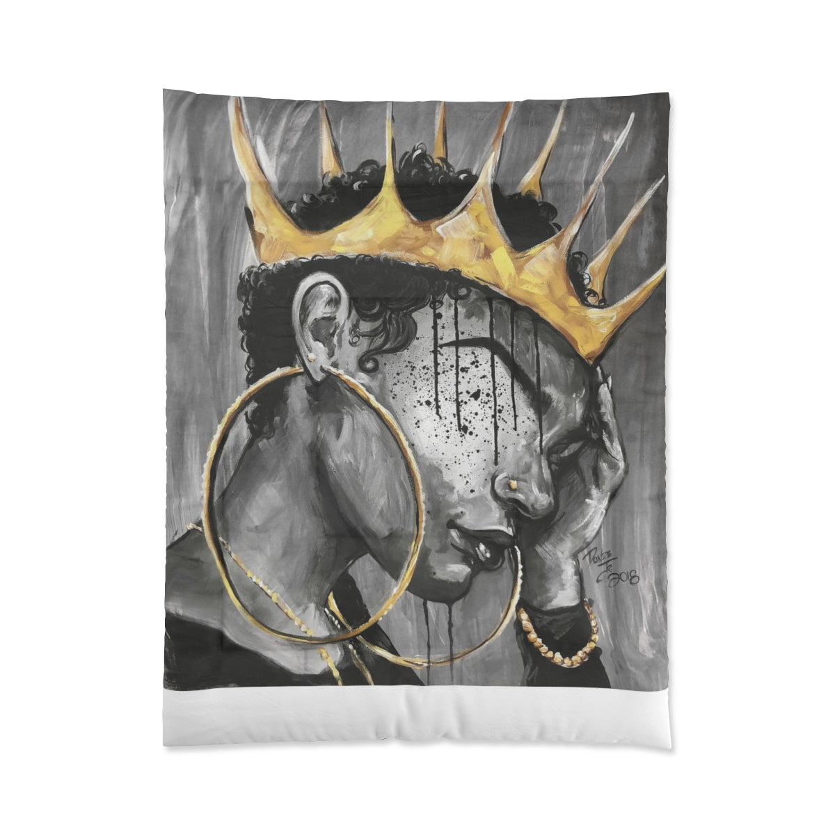 Naturally Queen X Comforter