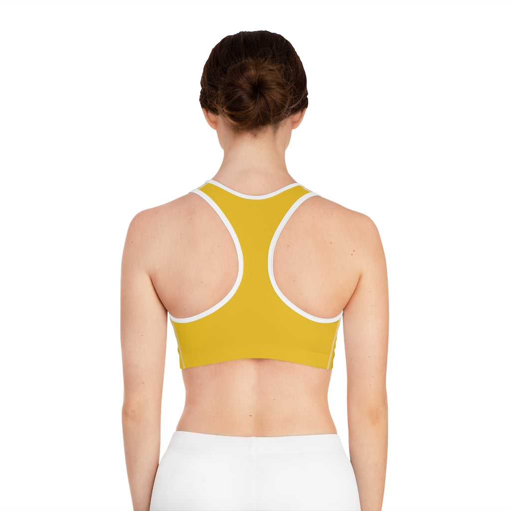 Naturally II GOLD Sports Bra (AOP)