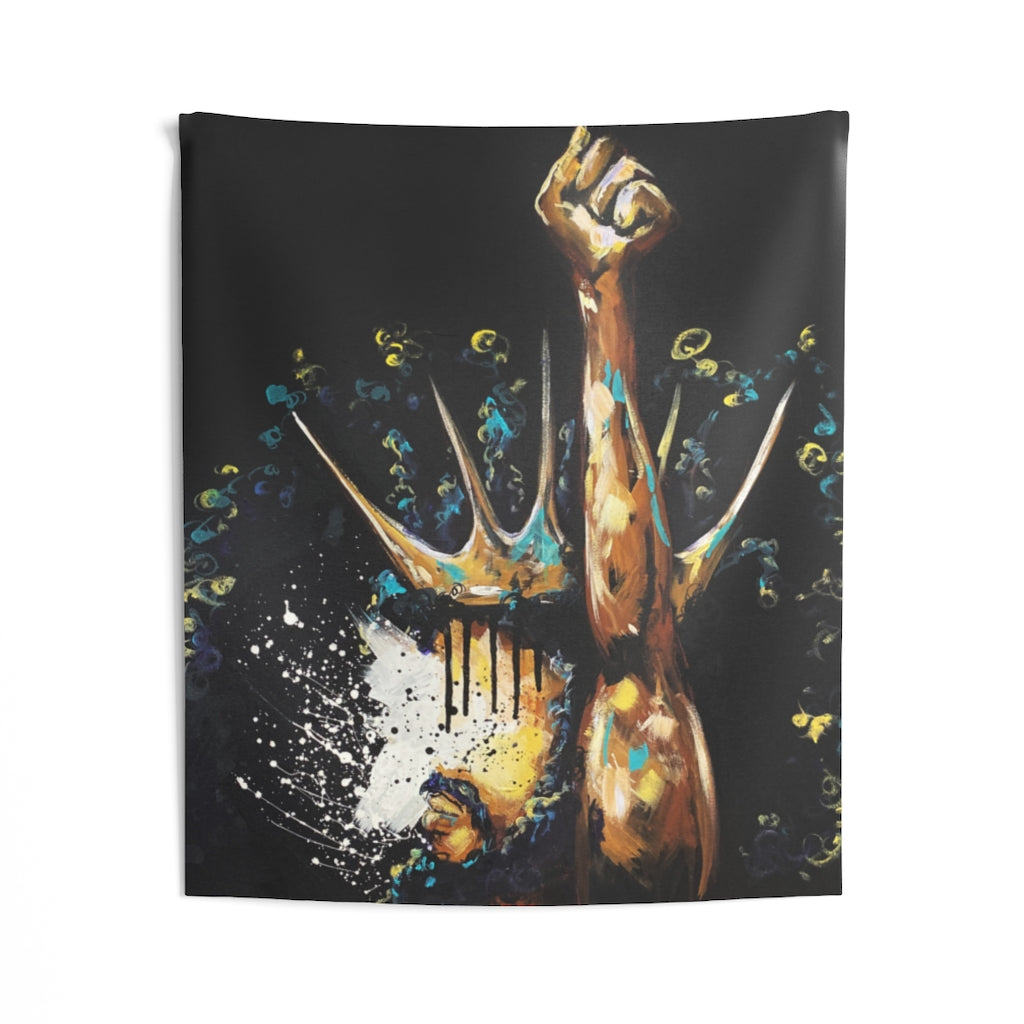 Naturally King Badu Indoor Wall Tapestries