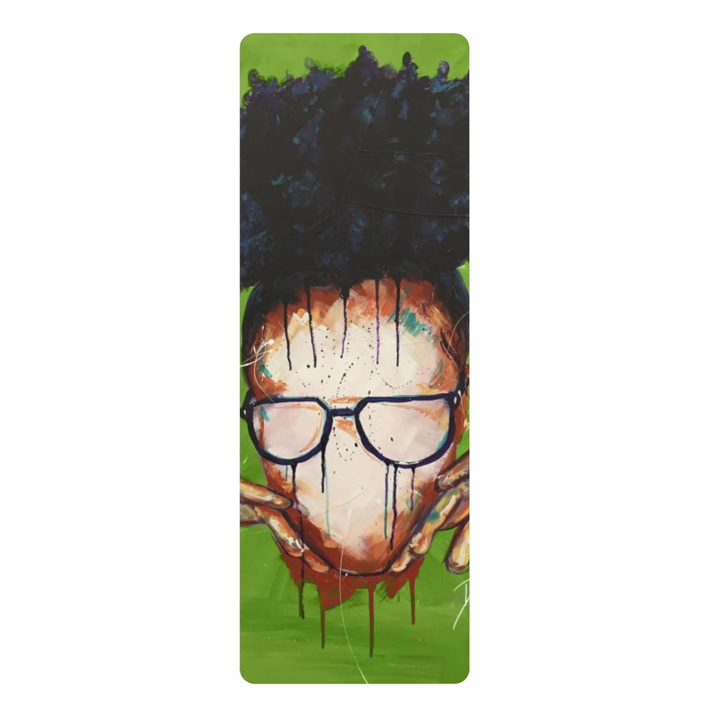 Naturally VIII GREEN Rubber Yoga Mat