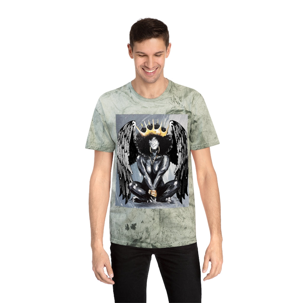 Naturally Queen XIX Angel Unisex Color Blast T-Shirt