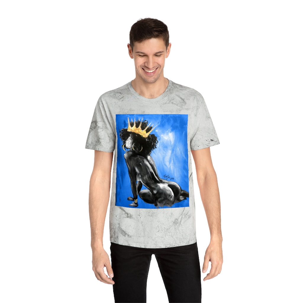 Naturally Queen VIII BLUE Unisex Color Blast T-Shirt