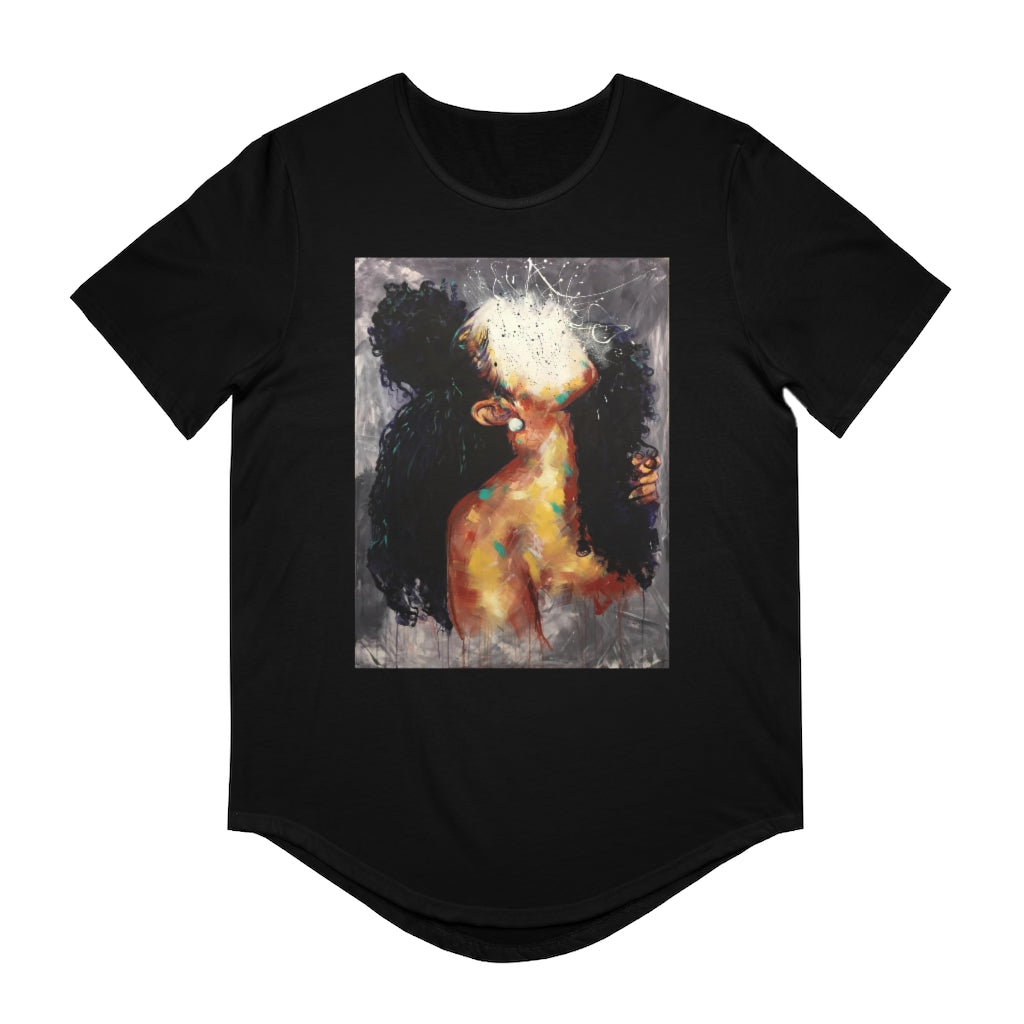Naturally XVI Men's Jersey Curved Hem Tee