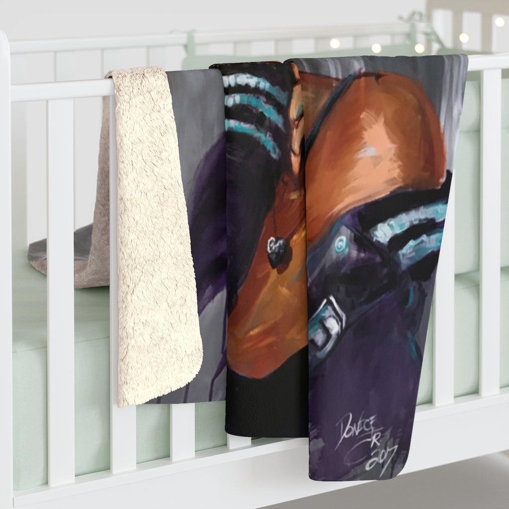 Naturally XXXVI Sherpa Fleece Blanket