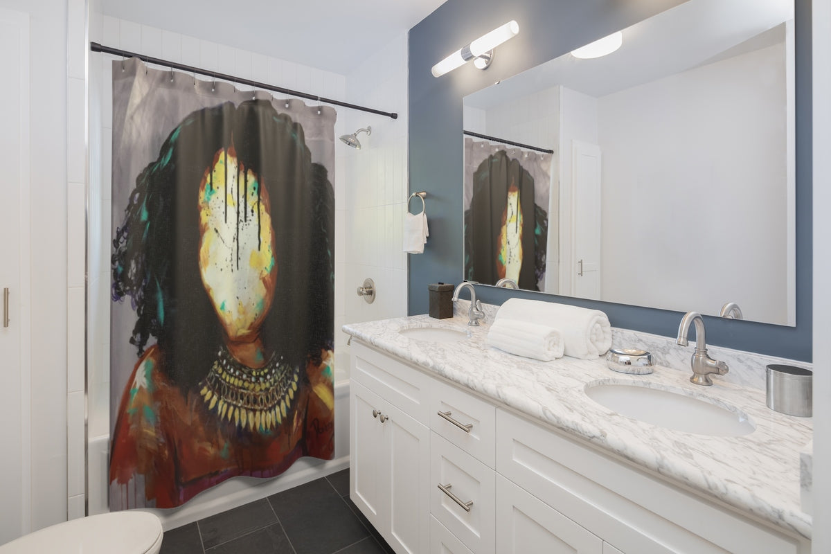 Naturally Latasha Shower Curtains