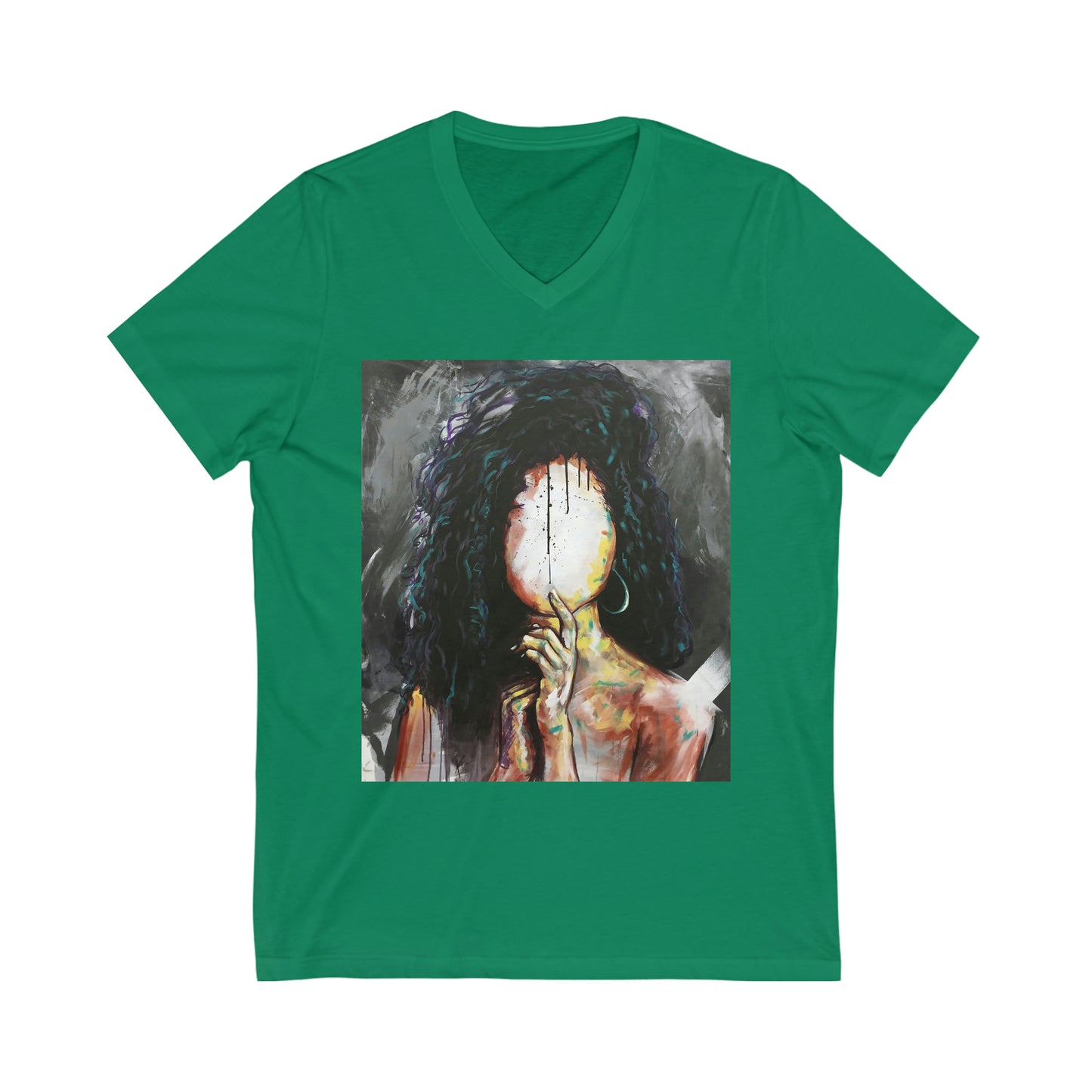 Naturally VI Unisex Jersey Short Sleeve V-Neck Tee
