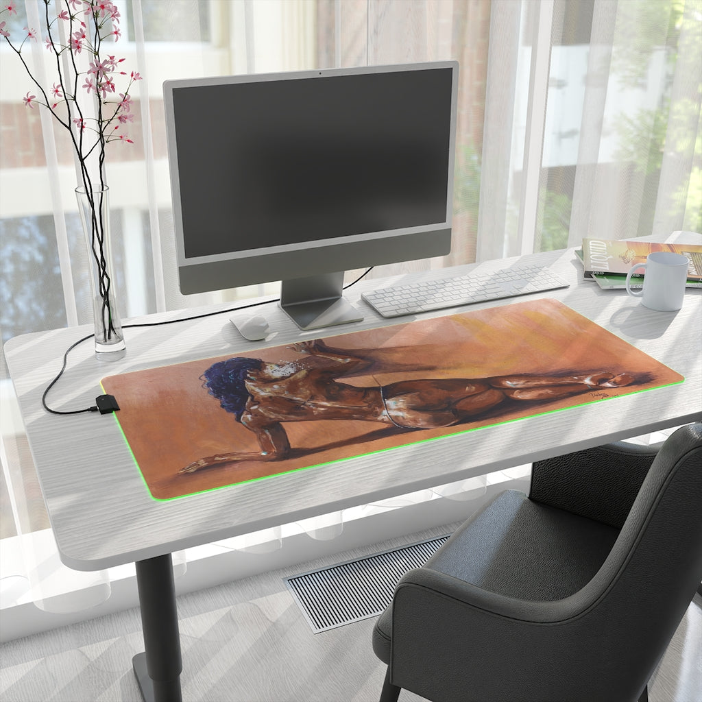 Naturally Nude II LED Gaming Mouse Pad