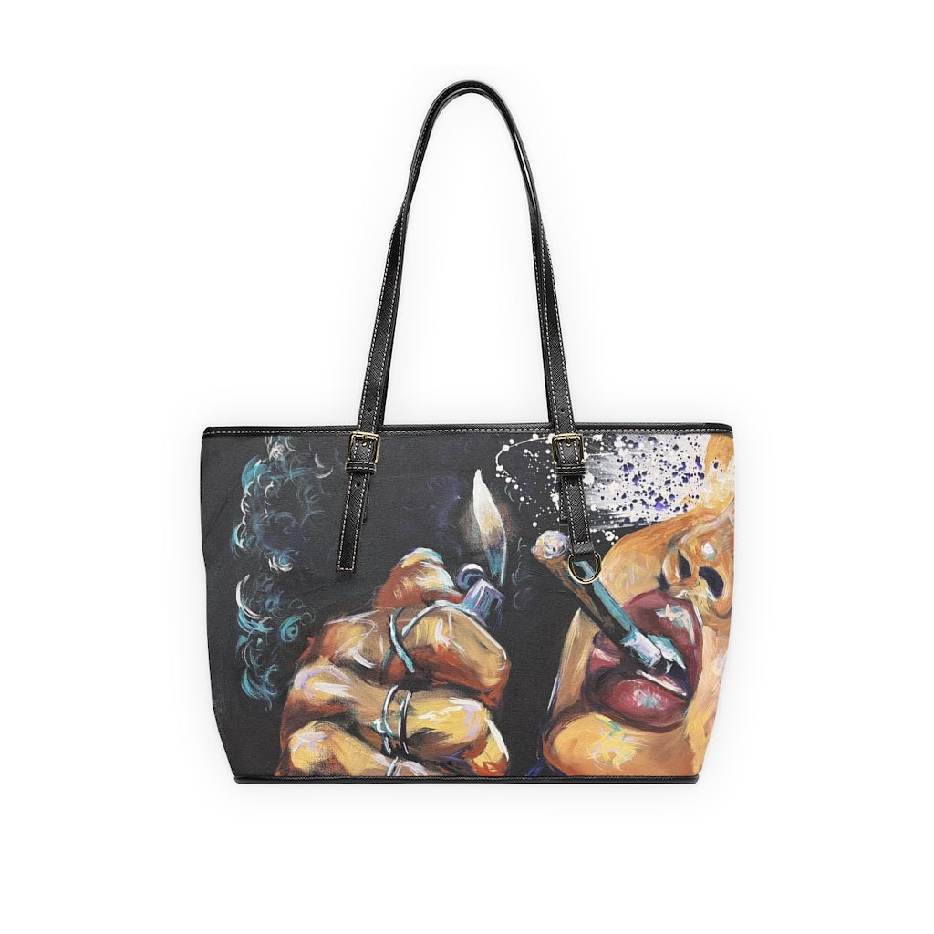 Naturally Dope III Leather Shoulder Bag