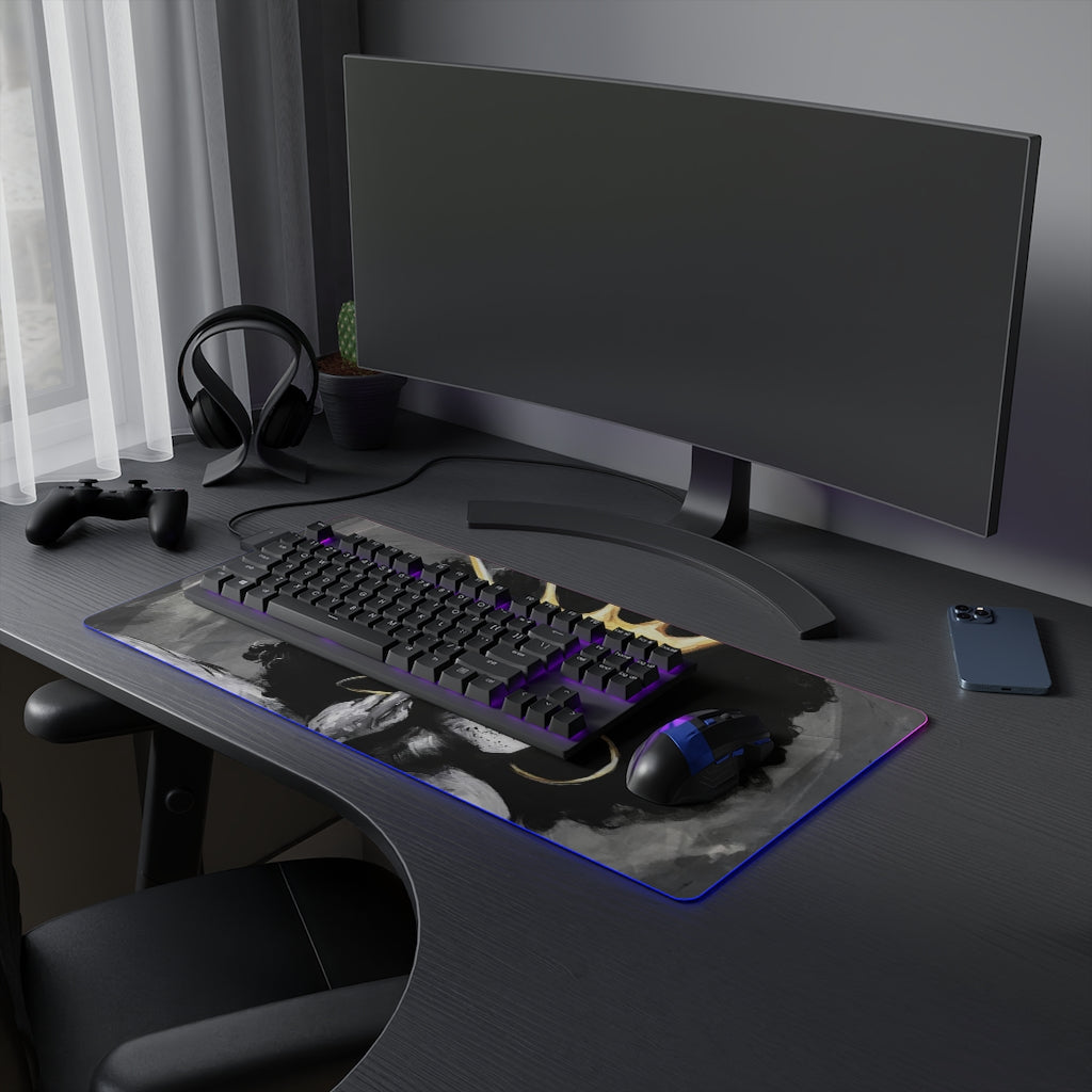 Naturally Queen VI LED Gaming Mouse Pad