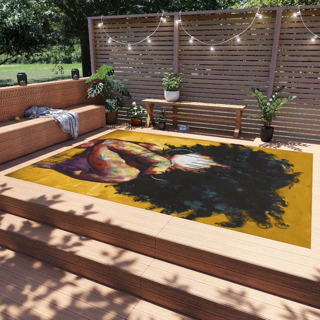 Naturally II GOLD Outdoor Rug