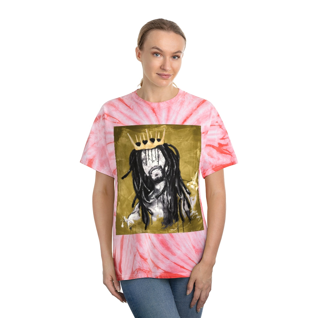 Naturally King II GOLD Tie-Dye Tee, Cyclone