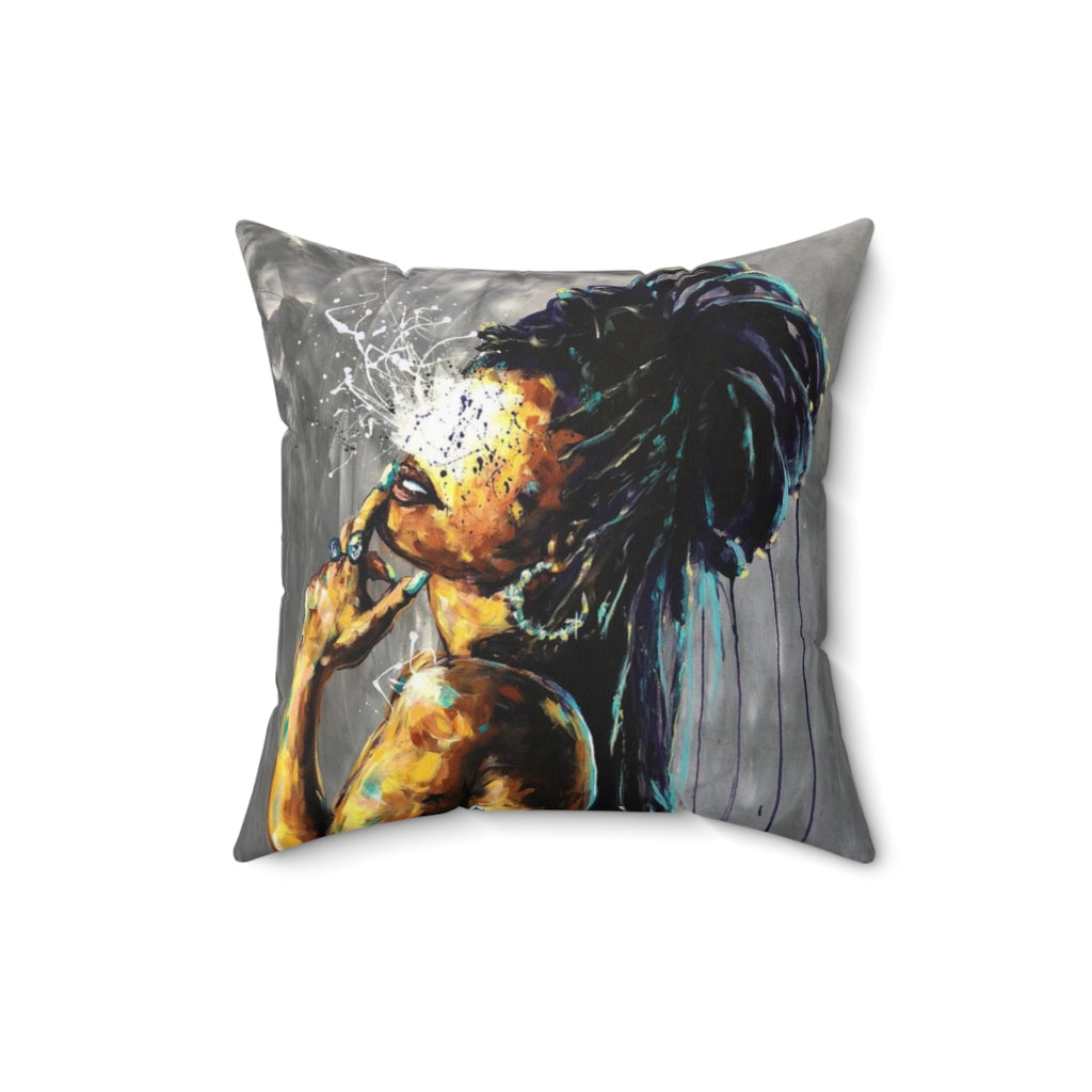 Naturally LVIII Spun Polyester Square Pillow