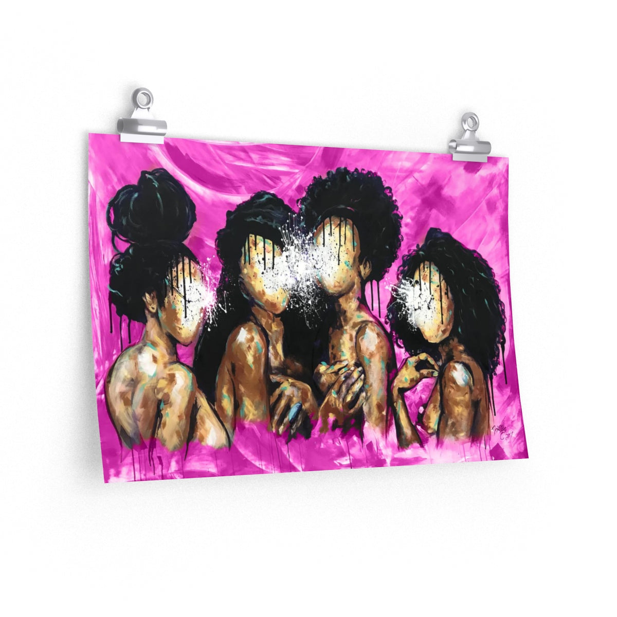 Naturally XLIV PINK Premium Matte horizontal posters