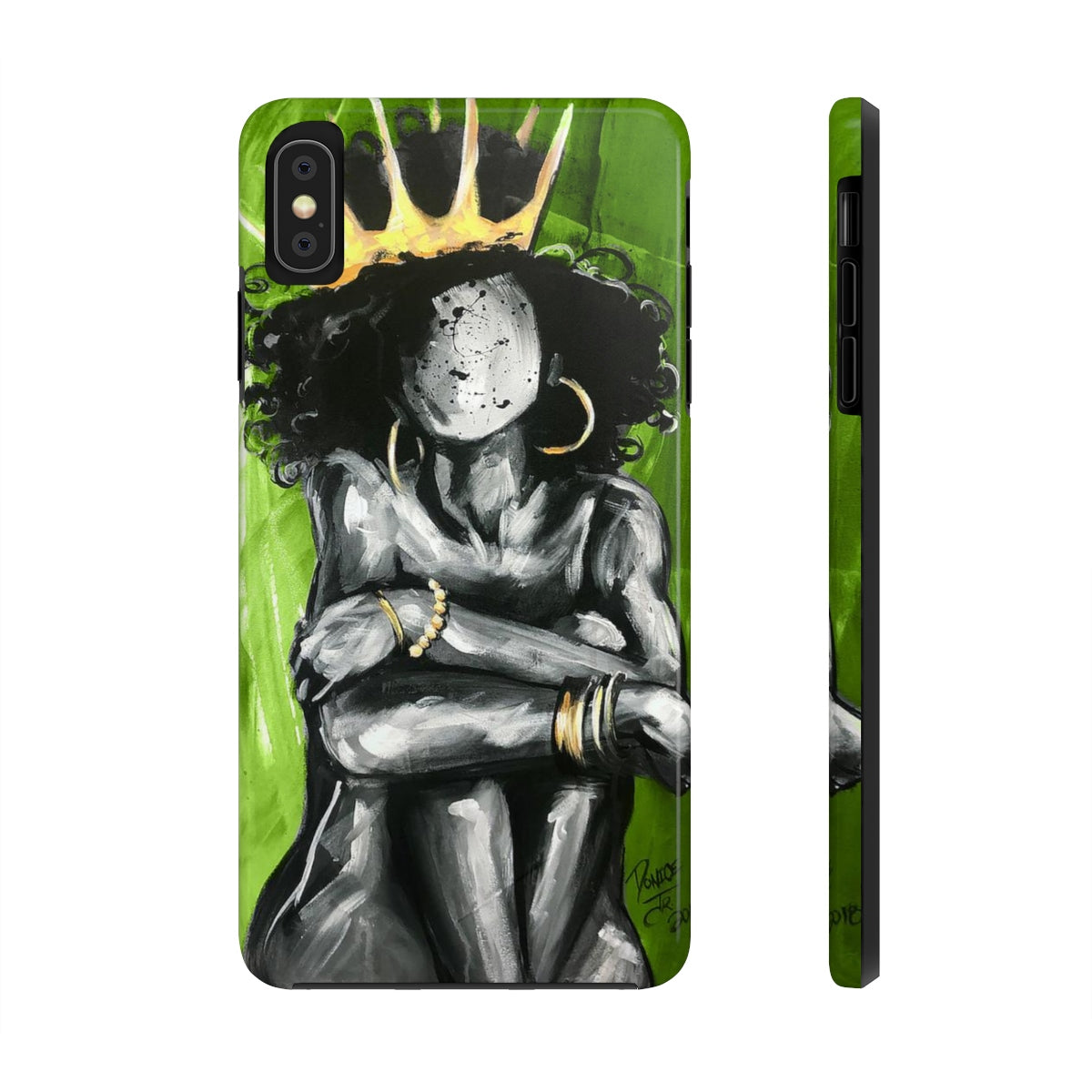Naturally Queen IX GREEN Case Mate Tough Phone Cases