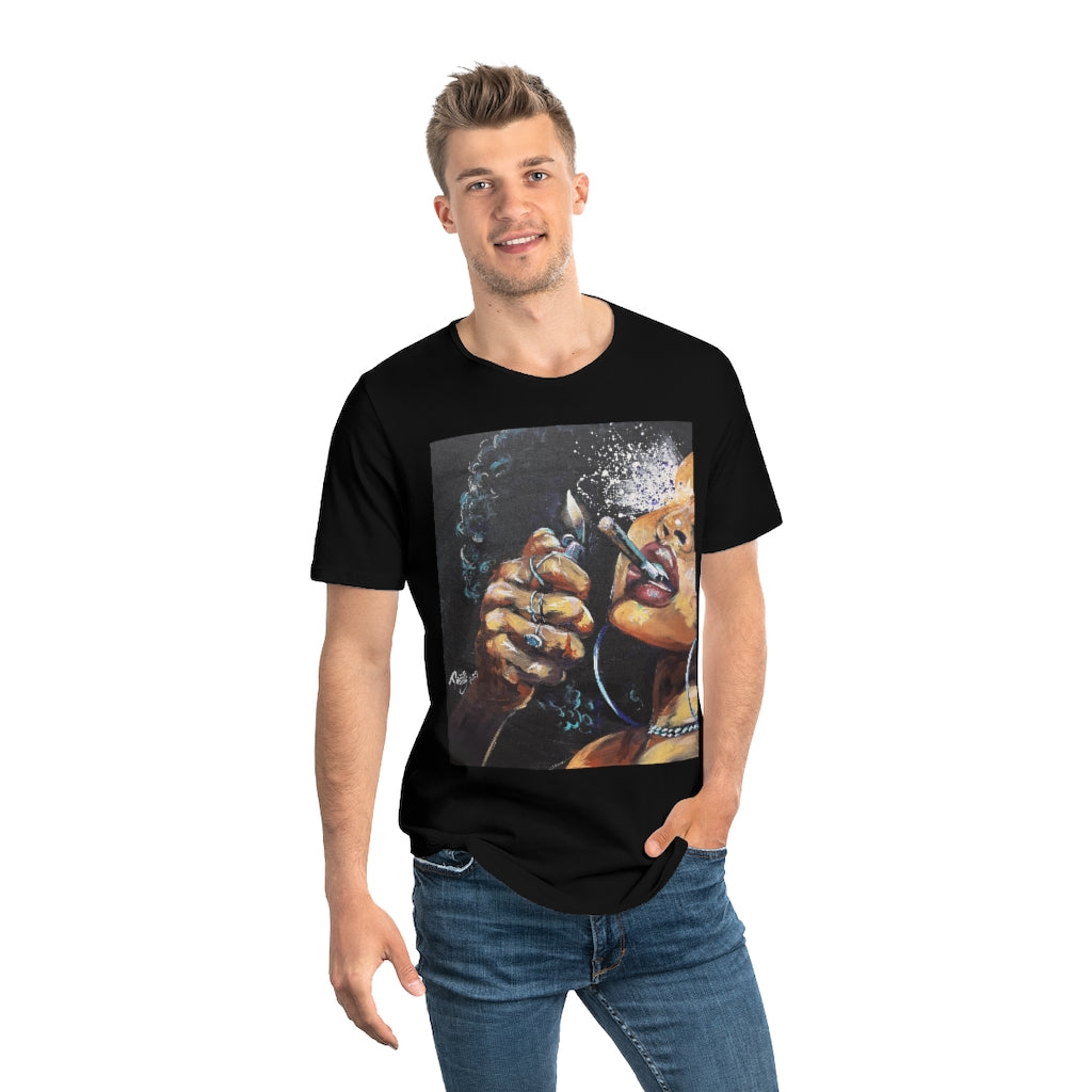 Naturally Dope III Men's Jersey Curved Hem Tee