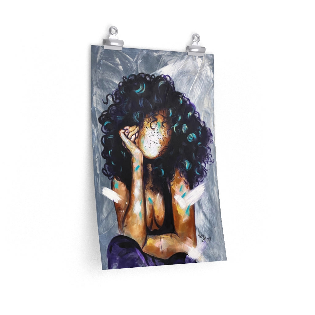 Naturally Kris Premium Matte vertical posters