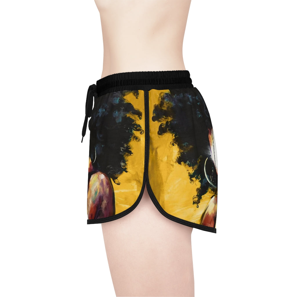 Naturally II Women's Relaxed Shorts (AOP)