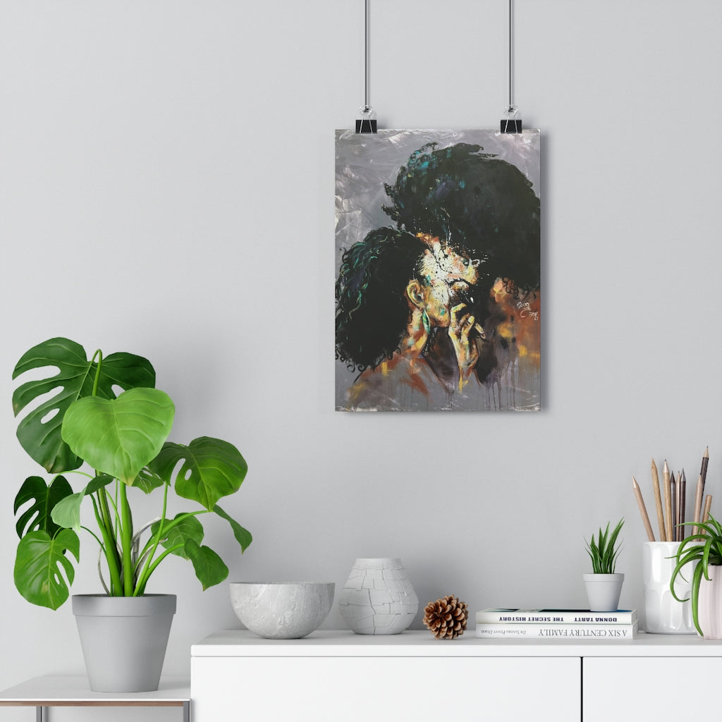 Naturally Black Love I Giclée Art Print