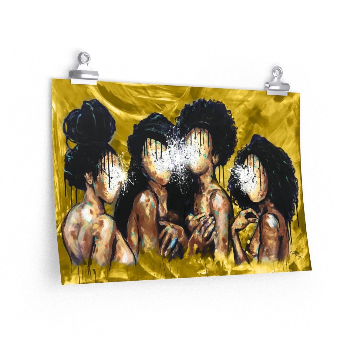 Naturally XLIV GOLD Premium Matte horizontal posters