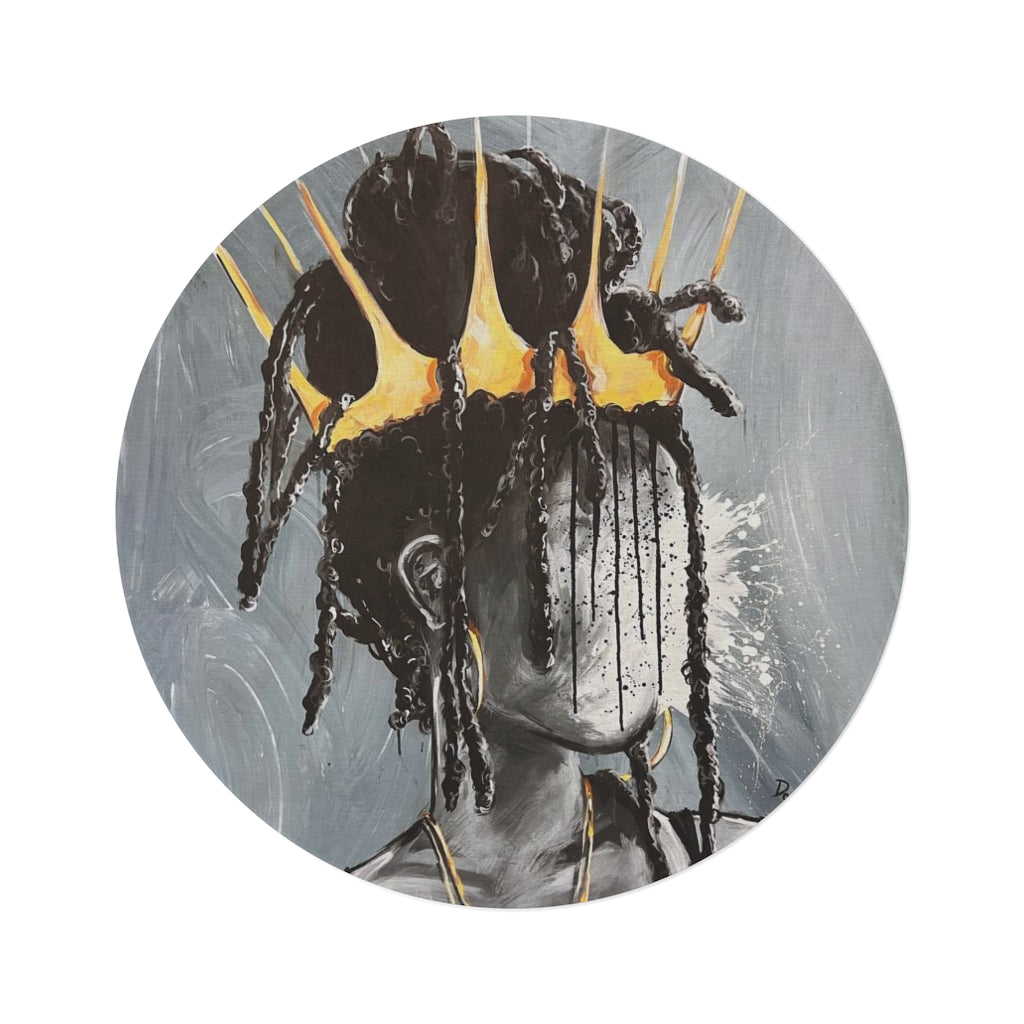 Naturally Queen XXIV Round Rug