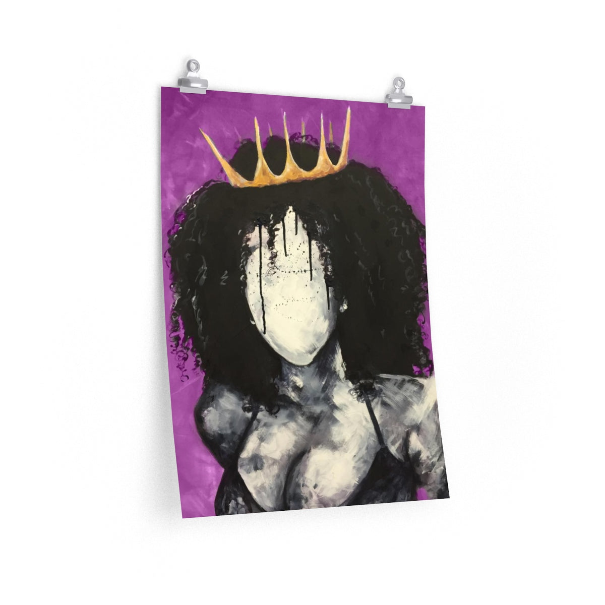 Naturally Queen PINK Premium Matte vertical posters