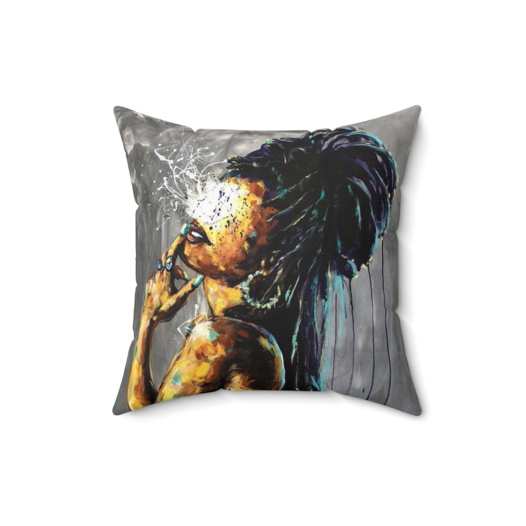 Naturally LVIII Spun Polyester Square Pillow