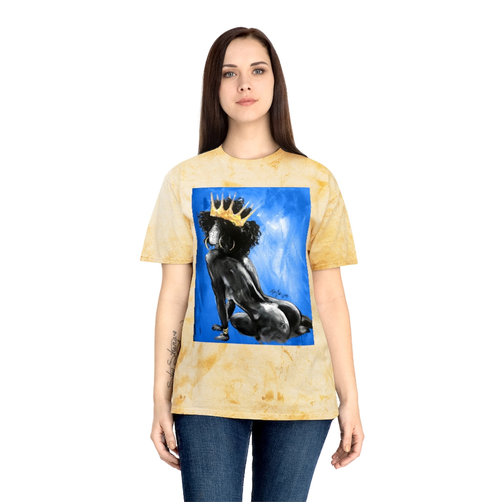 Naturally Queen VIII BLUE Unisex Color Blast T-Shirt