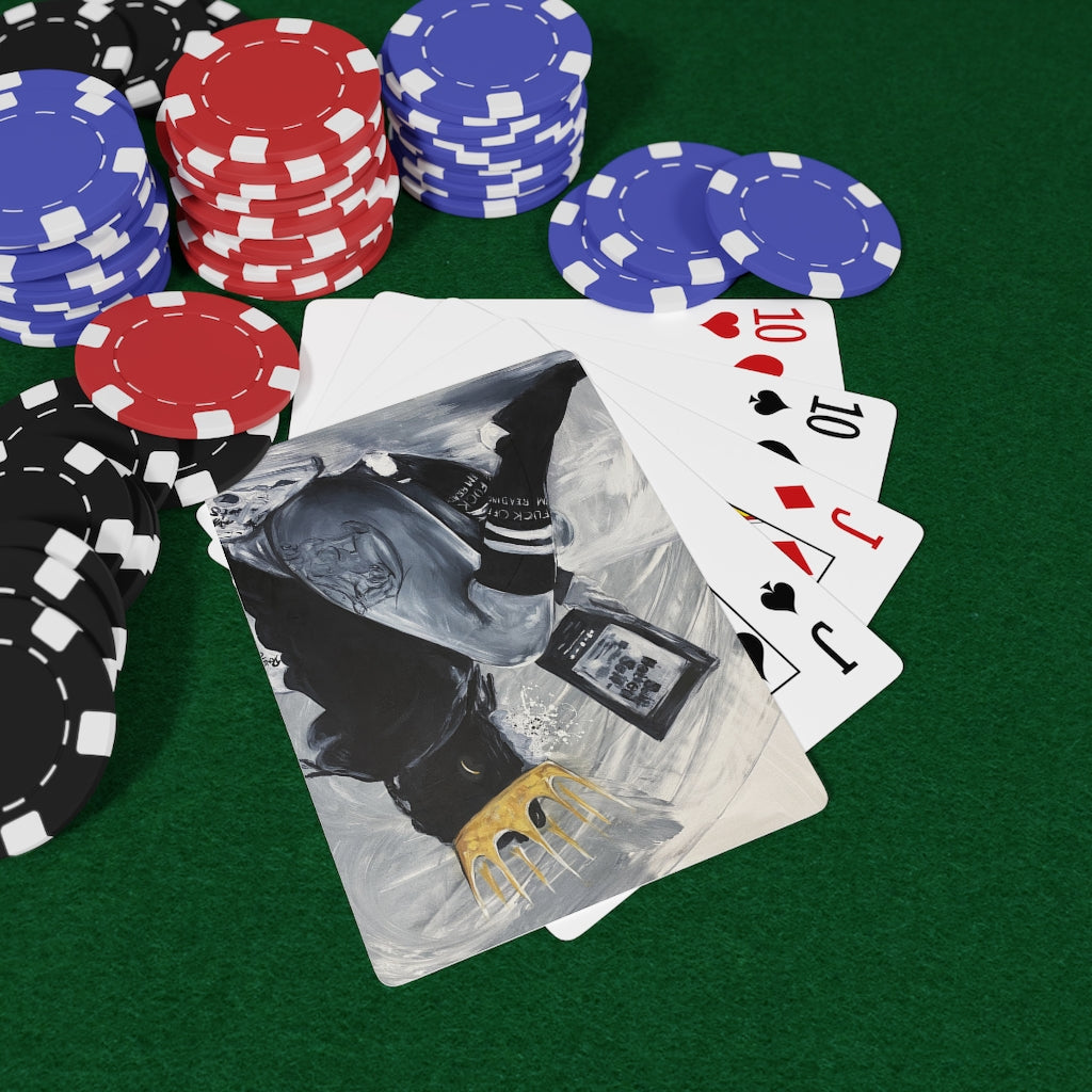 Naturally Queen Dara Poker Cards