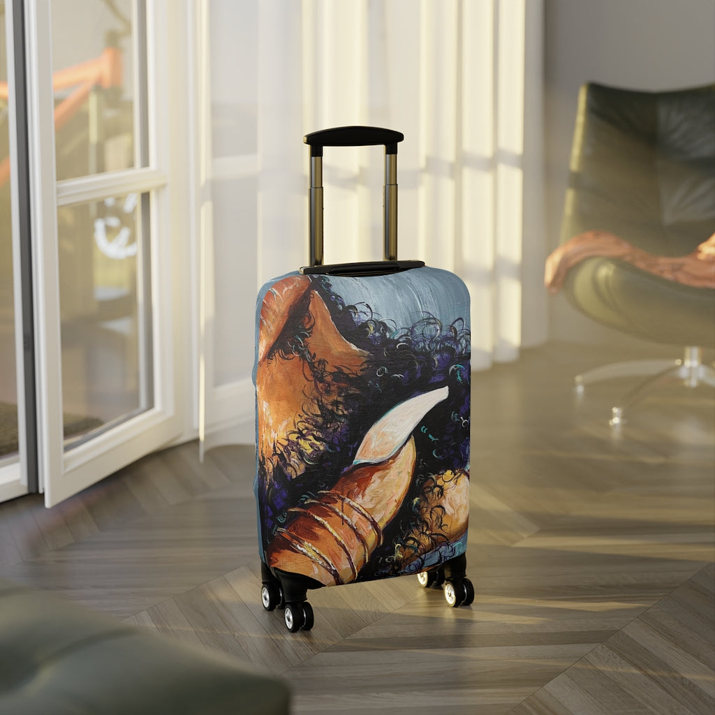Naturally Black Love X Luggage Cover