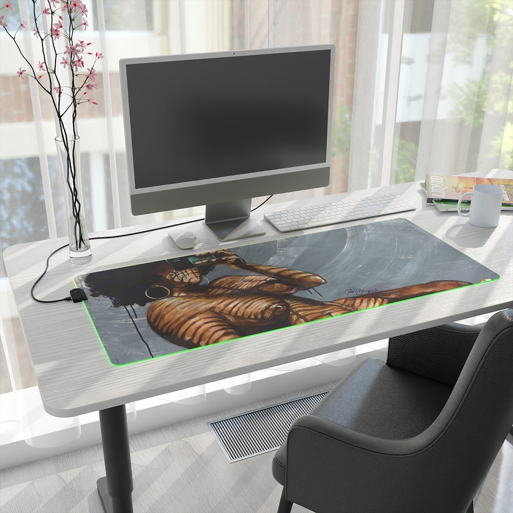 Naturally Nude I LED Gaming Mouse Pad