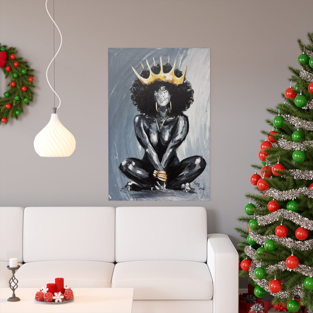 Naturally Queen XIX Premium Matte vertical posters