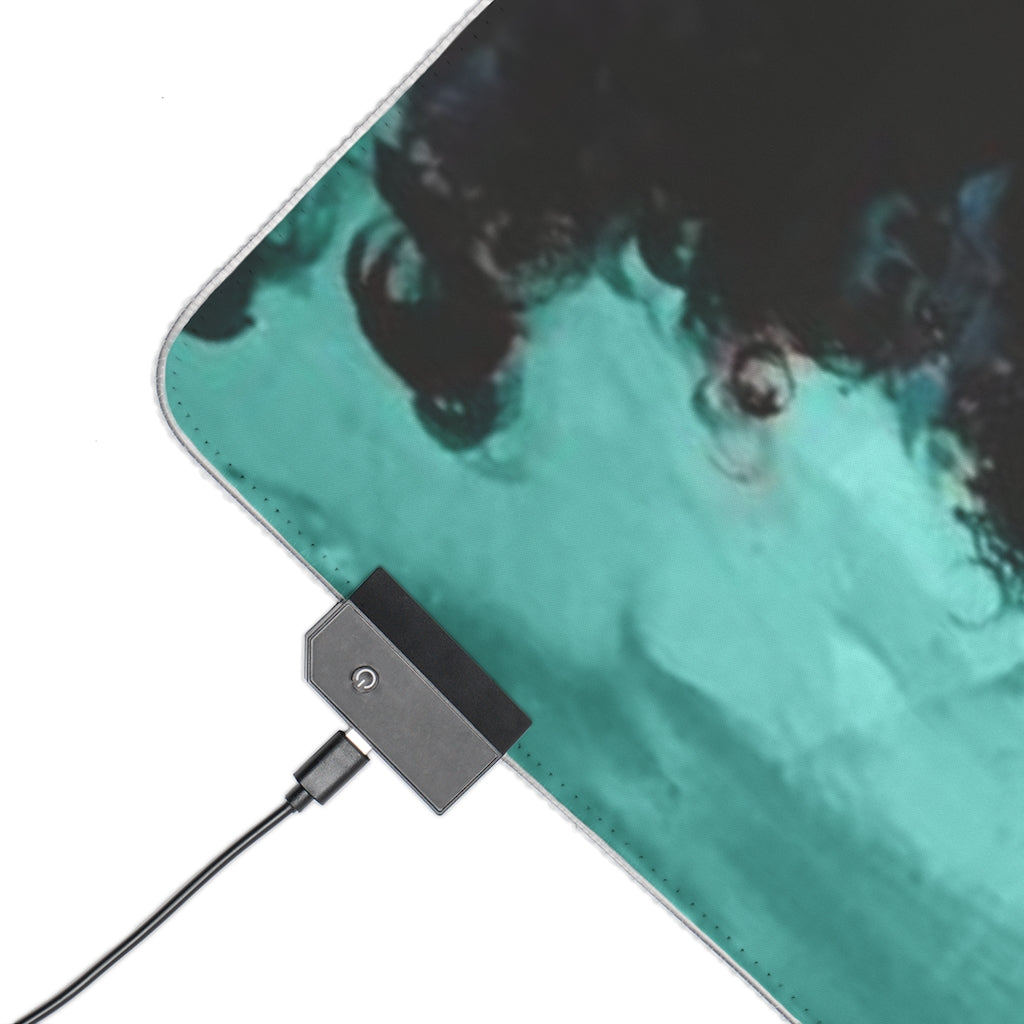 Naturally II TEAL LED Gaming Mouse Pad